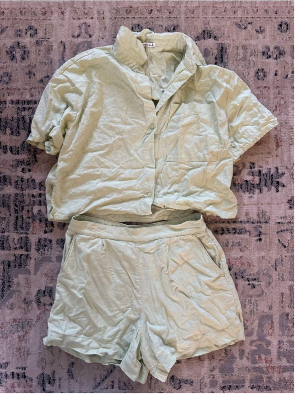 Abercrombie Set (M top, L shorts)
